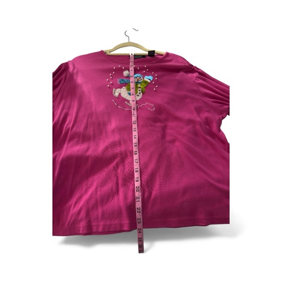 Christmas long sleeve crew neck shirt, size xxl. - Picture 4 of 9